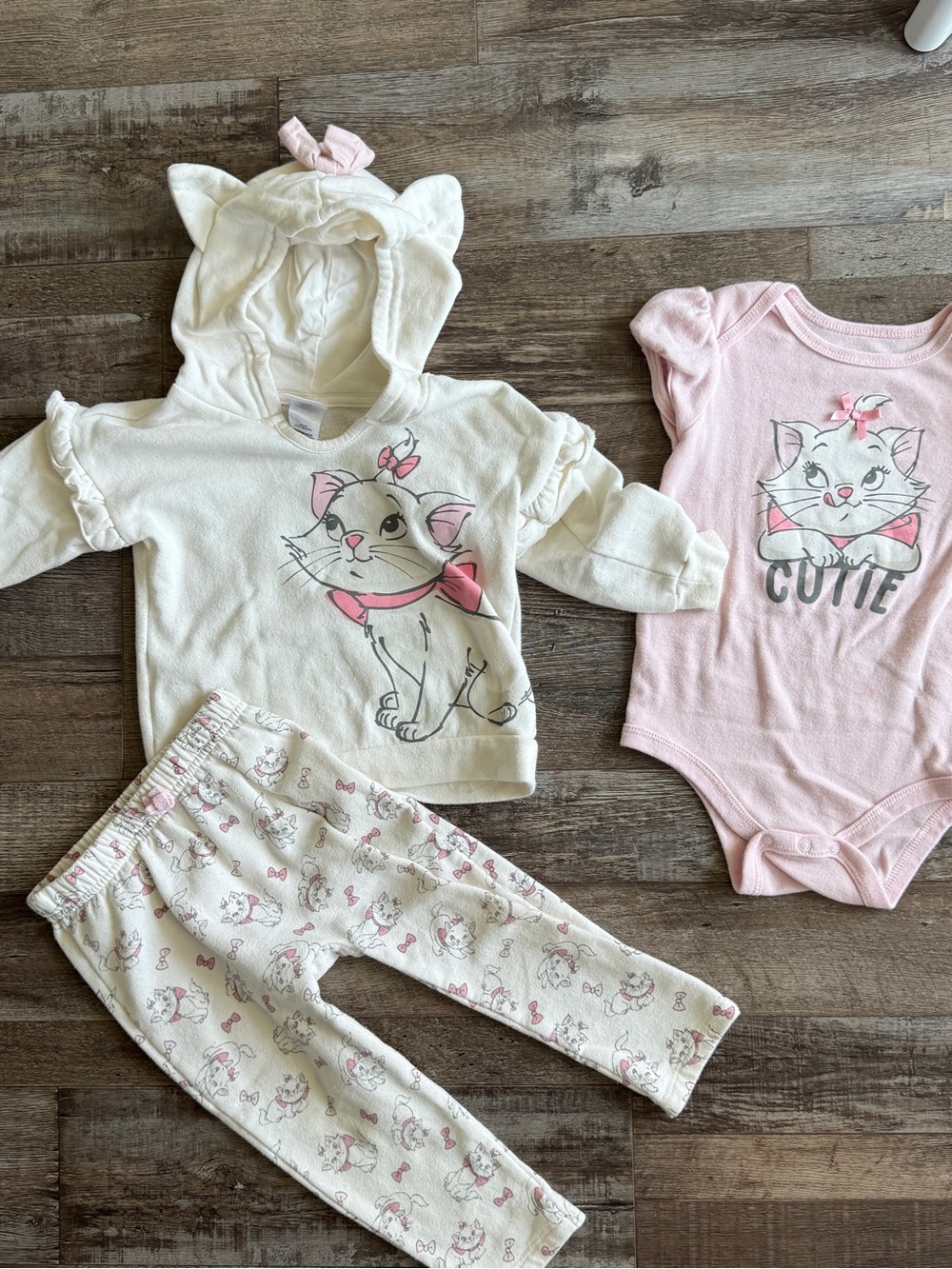Disney Aristocats Marie 3 Piece Set